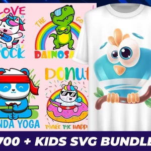 700+ Kids T-Shirt Design Bundle